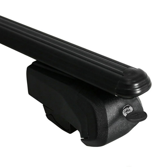 БАГАЖНИК ЗА ACURA RDX 5d. SUV (integrated railing) (2019->2025) FLUSH RAIL BLACK