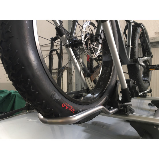 БАГАЖНИК ЗА ВЕЛОСИПЕД CLOVER SX ЧЕРЕН - ЛЯВО ОТВАРЯНЕ