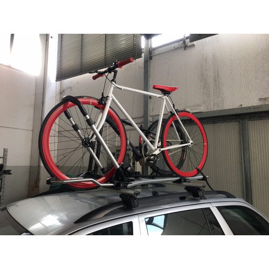 БАГАЖНИК ЗА ВЕЛОСИПЕД CLOVER SX ЧЕРЕН - ЛЯВО ОТВАРЯНЕ