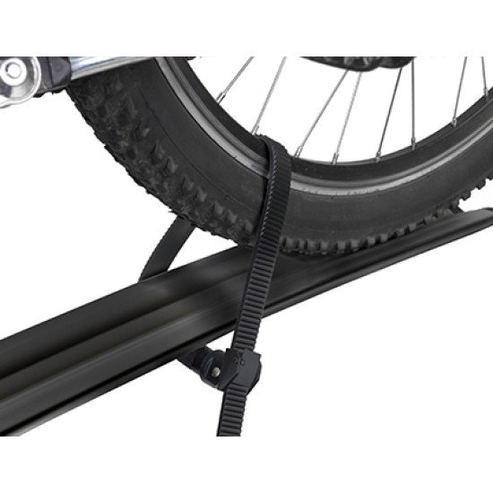 БАГАЖНИК ЗА ВЕЛОСИПЕД CLOVER SX ЧЕРЕН - ЛЯВО ОТВАРЯНЕ