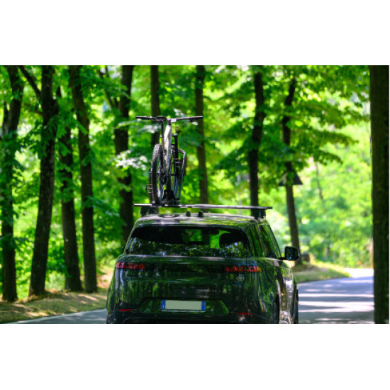 БАГАЖНИК ЗА ВЕЛОСИПЕД CLOVER SX ЧЕРЕН - ЛЯВО ОТВАРЯНЕ