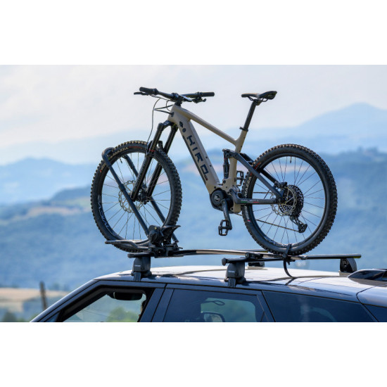 БАГАЖНИК ЗА ВЕЛОСИПЕД CLOVER SX ЧЕРЕН - ЛЯВО ОТВАРЯНЕ