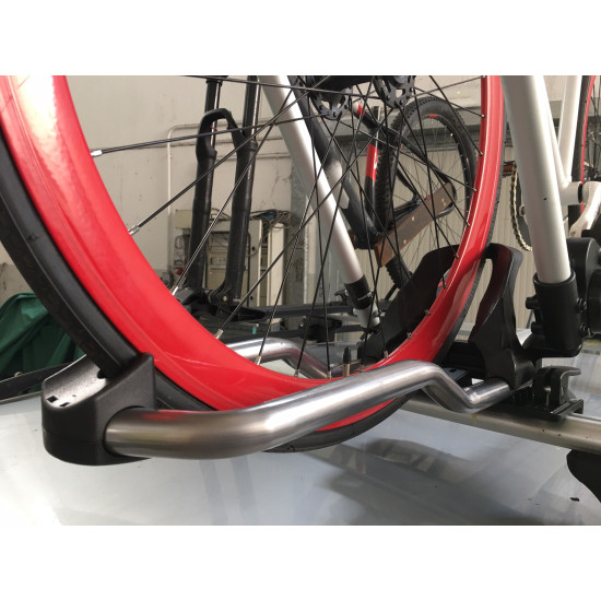 БАГАЖНИК ЗА ВЕЛОСИПЕД CLOVER SX ЧЕРЕН - ЛЯВО ОТВАРЯНЕ