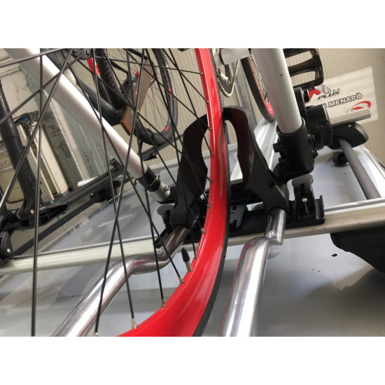 БАГАЖНИК ЗА ВЕЛОСИПЕД CLOVER SX ЧЕРЕН - ЛЯВО ОТВАРЯНЕ