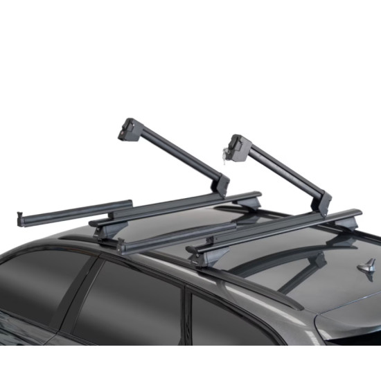 БАГАЖНИК ЗА СКИ MENABO YELO 6 BLACK С ИЗТЕГЛЯЩО СЕ РАМО