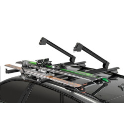 БАГАЖНИК ЗА СКИ MENABO YELO 6 BLACK С ИЗТЕГЛЯЩО СЕ РАМО