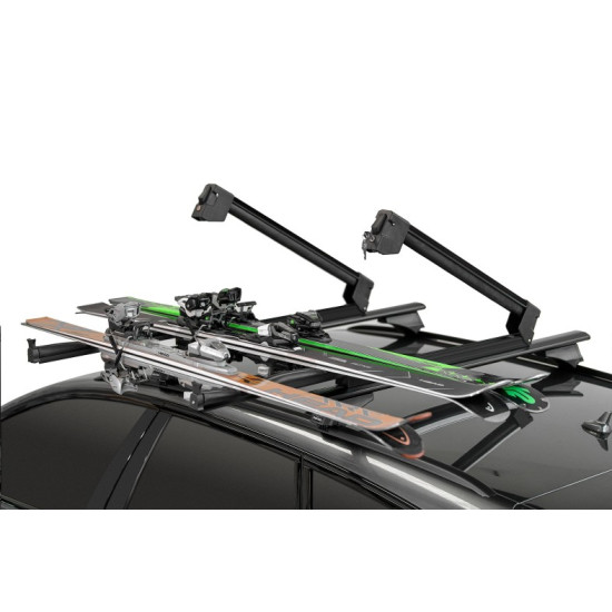 БАГАЖНИК ЗА СКИ MENABO YELO 6 BLACK С ИЗТЕГЛЯЩО СЕ РАМО