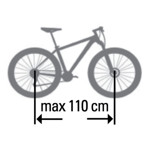 БАГАЖНИК ЗА ВЕЛОСИПЕДИ ЗА РЕЗЕРВНА ГУМА НА ДЖИП 4Х4