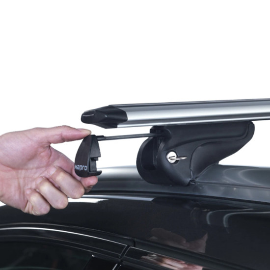 Багажник за Mazda CX-80 5d. (integrated railing) (2025-->) HAPRO CRONOS AERO