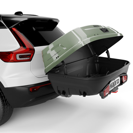 Багажник за теглич HAPRO BOXER L SAGE GREEN METALLIC