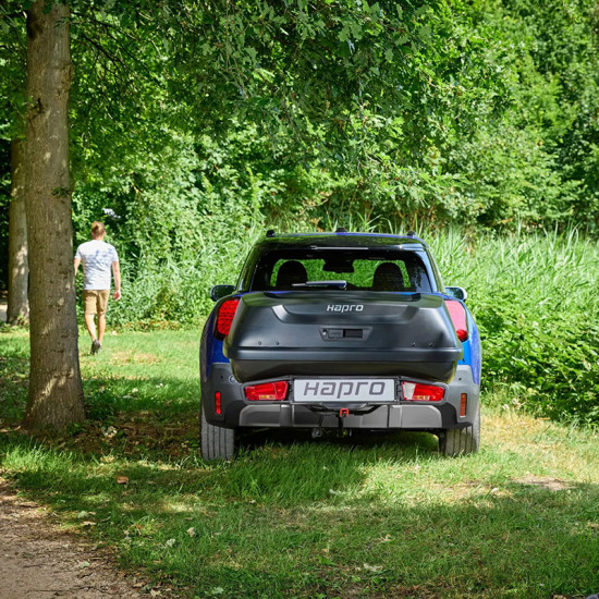 Багажник за теглич HAPRO BOXER M BLACK