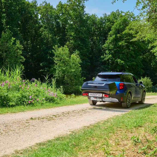 Багажник за теглич HAPRO BOXER M BLACK