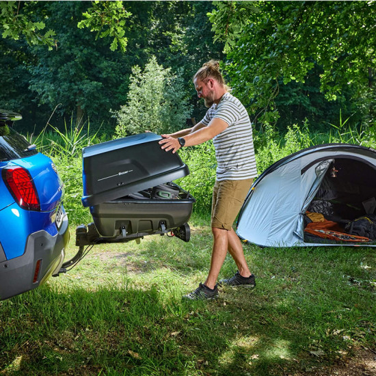 Багажник за теглич HAPRO BOXER L BLACK