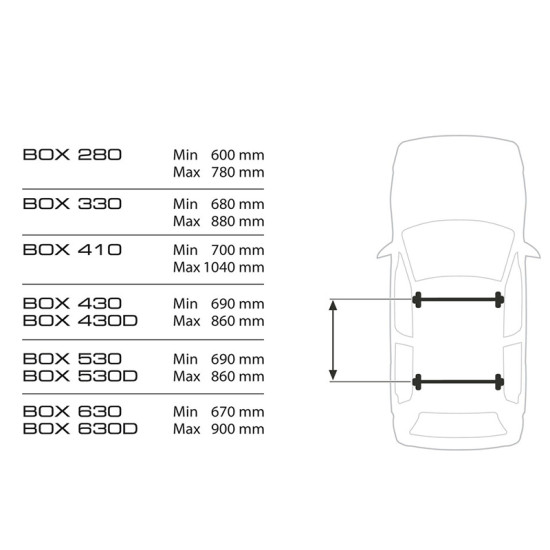 АВТОБОКС LEVUP SPACE 330 ЧЕРЕН ГЛАНЦ