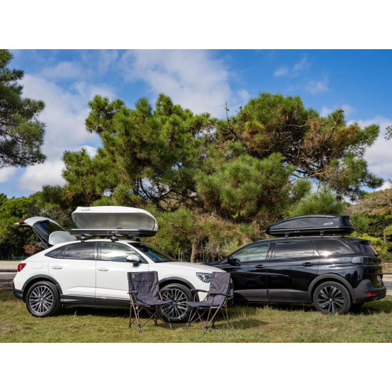 АВТОБОКС LEVUP SPACE 430 СИВ ГЛАНЦ