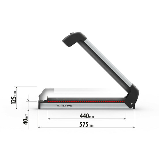 БАГАЖНИК ЗА СКИ NORDRIVE NK-40 SILVER