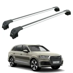 Багажник за Audi Q7 5d (II/4M - integrated railing) (2015-->) AERO BAR