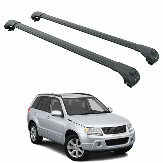 БАГАЖНИК ЗА Suzuki Grand Vitara 3d/5d (III/JT - integrated railing) (2005-->2015) AERO BAR BLACK