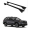 БАГАЖНИК ЗА SUBARU Forester 5d (VI/SL - railing) (2025-->) ALU REILING BLACK