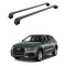 БАГАЖНИК ЗА Audi Q3 5d (I/8U - integrated railing) (2012-->2018) AERO BAR BLACK