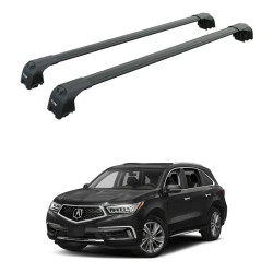 БАГАЖНИК ЗА Acura MDX (integrated railing) (2014->2022) AERO BAR BLACK