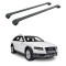 БАГАЖНИК ЗА Audi A4 Allroad (B8 - railing) (2009-->2016) AERO BAR BLACK