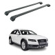 БАГАЖНИК ЗА Audi A4 Allroad (B8 - railing) (2009-->2016) AERO BAR BLACK