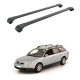 БАГАЖНИК ЗА Audi A6 Avant (C5 - railing) (1997-->2005) AERO BAR BLACK
