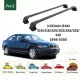 БАГАЖНИК ЗА BMW Serie 3 sedan 4d (E46 - fixpoint) (1998-->2005) AERO BAR BLACK