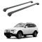 Багажник за BMW X3 5d (E83 - railing) (2003-->2011) AERO BAR BLACK