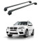 Багажник за BMW X3 5d (II/F25 - integrated railing) (2011-->2018) AERO BAR BLACK