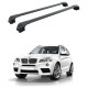 Багажник за BMW X3 5d (II/F25 - integrated railing) (2011-->2018) AERO BAR BLACK