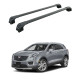 БАГАЖНИК ЗА Cadillac XT5 SUV (integrated railing) (2016-2025) AERO BAR BLACK