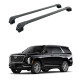 БАГАЖНИК ЗА Cadillac Escalade 5d. SUV (integrated railing) (2021-->) AERO BAR BLACK