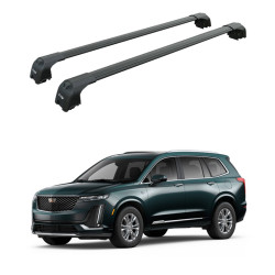 БАГАЖНИК ЗА Cadillac XT6 SUV (integrated railing) (2017-2025) AERO BAR BLACK
