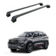 БАГАЖНИК ЗА CHERY Tiggo 7 pro 5d. SUV (integrated railing) (2020-->) AERO BAR BLACK