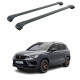 БАГАЖНИК ЗА Cupra Ateca 5d (railing) (2016-->) AERO BAR BLACK