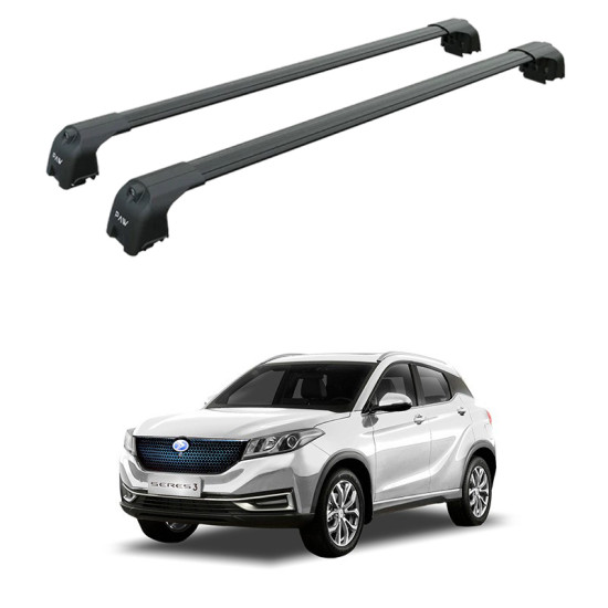 БАГАЖНИК ЗА DFSK Seres 3 5d (integrated railing) (2020-->) AERO BAR BLACK