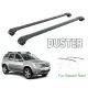БАГАЖНИК ЗА Dacia Duster 5d (I - railing) (2010-->2014) AERO BAR BLACK