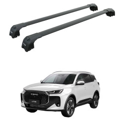 БАГАЖНИК ЗА Ebro S700 5d (integrated railing) (2024-->) AERO BAR BLACK