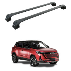 БАГАЖНИК ЗА EVO 5 5d (integrated railing) (2024-->) AERO BAR BLACK