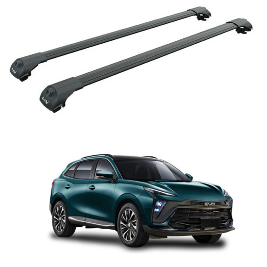 БАГАЖНИК ЗА EVO 6 5d (railing) (2025-->) AERO BAR BLACK