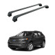 БАГАЖНИК ЗА Ford Edge 5d (II/CD539 - integrated railing) (2016-->) AERO BAR BLACK
