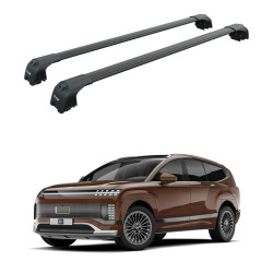 Багажник за HYUNDAI IONIQ 9 5d. SUV (integrated railing) (2025-->) AERO BAR BLACK