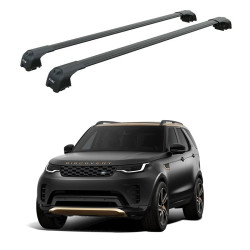 Багажник за Land Rover Discovery SUV 5d (V - L462 railing) (2017-->) AERO BAR BLACK