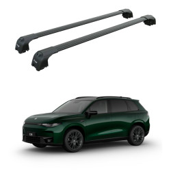 Багажник за Leapmotor C10 5d. SUV (integrated railing) (2025-->) AERO BAR BLACK