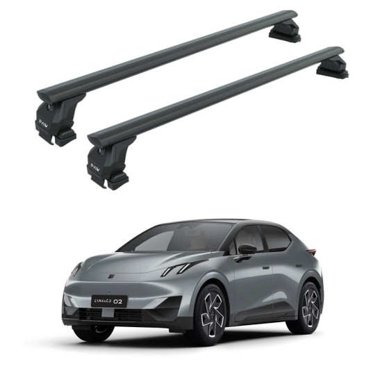 БАГАЖНИК ЗА LYNK & CO 02 5d. Hatchback (Standard roof) (2025->) AERO BAR BLACK
