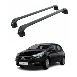 БАГАЖНИК ЗА Opel Corsa 5d (E - fixpoint) (2015-->2019) AERO BAR BLACK