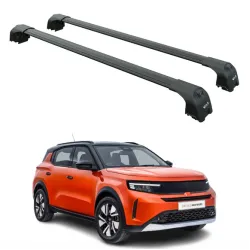 БАГАЖНИК ЗА OPEL Frontera 5d (integrated railing) (2024-->) AERO BAR BLACK