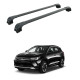 БАГАЖНИК ЗА Opel Grandland X 5d (integrated railing) (2017-->2024) AERO BAR BLACK